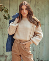 Colchester Knit Sweater - FINAL SALE SAGE-001