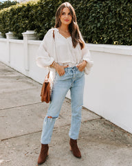 Wing It Statement Sleeve Blouse Ins Street