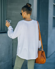 Serafina Knit Raglan Top - Ivory Ins Street