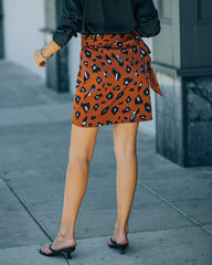 Trade Winds Printed Wrap Mini Skirt - FINAL SALE TYCH-001