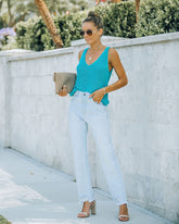 River High Rise Frayed Girlfriend Denim Ins Street