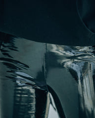 Glossy Faux Leather Legging Ins Street