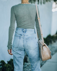 Maxton Thermal Henley Bodysuit - Olive Ins Street