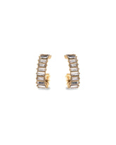 Geneva Baguette Hoops - Clear Ins Street