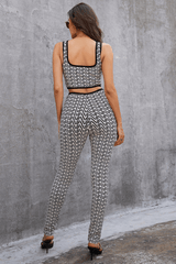 Tansy Crop Top Pants Set Ins Street