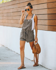 Mista Cotton Pocketed Knit Overall Shorts Ins Street
