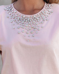 My Girl Cotton Embellished Top Ins Street