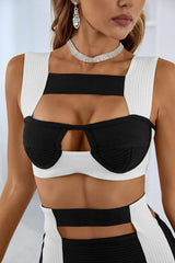 Maia Cut Out Bandage Dress Ins Street