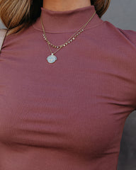 Norton Mock Neck Knit Top - Acorn Ins Street