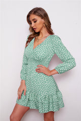 Cassy Metallic Detailed Mini Dress - Teal - FINAL SALE Ins Street