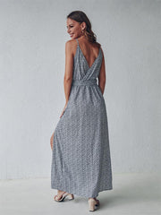 Hope Remains Floral Midi Slip Dress - Black Ins Street