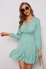 Cassy Metallic Detailed Mini Dress - Teal - FINAL SALE Ins Street