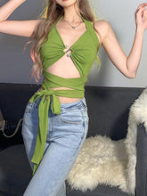 Solid Color Slim Strap In The Back Of The Neck 2023-03-14 InsStreet