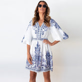Path To Paradise Embroidered Shift Dress Ins Street