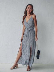 Hope Remains Floral Midi Slip Dress - Black Ins Street