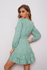 Cassy Metallic Detailed Mini Dress - Teal - FINAL SALE Ins Street