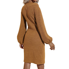 Rebecca Drape Knit Sweater Dress - FINAL SALE Ins Street