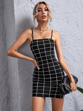 So Fab Sleeveless Plaid Mini Dress Ins Street