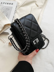 Women's Lock Catch Mobile Phone Bag Ins street