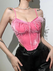 Solid Color Slim Strap Bottoming Vest 2023-03-14 InsStreet