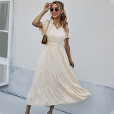 Bushwick Cotton Midi Dress - Cream - FINAL SALE Ins Street