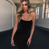 Smooth Moves Scoop Neck Mini Dress Ins Street