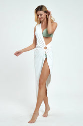 Mazikeen Perfect Vacation One Shoulder Cover Up Ins Street