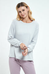 Zebedee Ultra Soft Ready For Bed Shirt and Pajama Set Ins Street