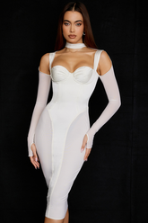 Corset Midi Dress Ins Street