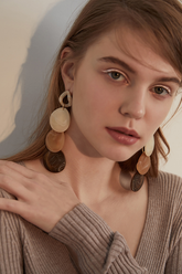 Acrylic Long Earrings Ins Street