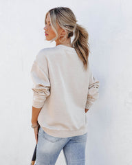 SF Tennis Club Cotton Blend Sweatshirt Ins Street