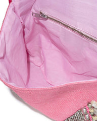 PREORDER - Shashi - Leela Clutch - Hot Pink Ins Street