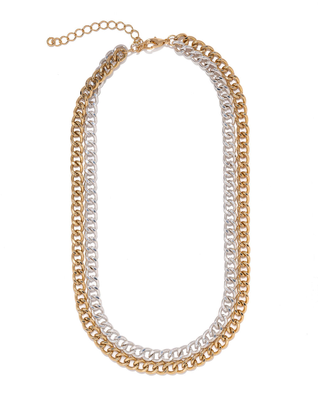 Skipper Layered Chain Necklace Ins Street