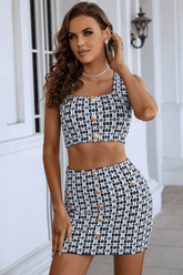 Madeline Two Piece Bandage Dress Ins Street