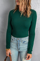 Open Back Crewneck Bodysuit Ins Street