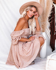 Bridgerton Metallic Swiss Dot Babydoll Dress Ins Street