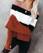 Carmen Bell Sleeve Off The Shoulder Sweater Top Ins Street