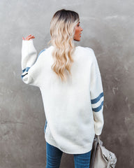 Count The City Blocks Colorblock Sweater O & -001