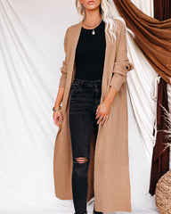 Gabi Knit Duster Cardigan - Camel Ins Street
