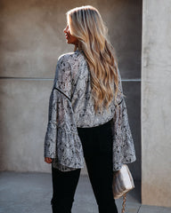Hancock Paisley Bell Sleeve Blouse Ins Street