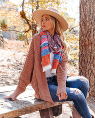 Jenesis Striped Scarf - Orange Combo - FINAL SALE Ins Street
