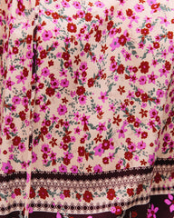 Maloney Printed Tassel Top - Natural Ins Street