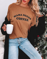 Mama Needs Coffee Cotton Tee Ins Street