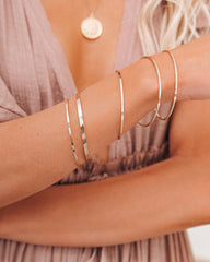 Meghan Bo Designs - Simple Bangle Bracelet Ins Street