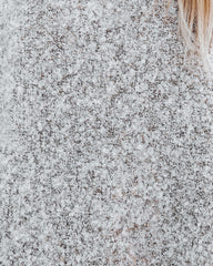 Montage Cowl Neck Knit Sweater - Grey Ins Street