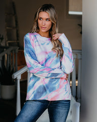 Move And Groove Tie Dye Sweater Ins Street