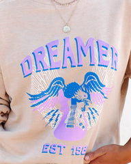 Music Dreamer Cotton Blend Sweatshirt Ins Street