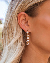 Paulina Pearl Drop Earrings Ins Street