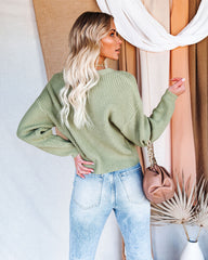 Presidio Button Front Crop Knit Cardigan - FINAL SALE Ins Street