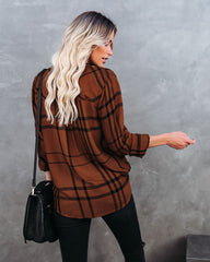 Reese Plaid Button Down Top Ins Street